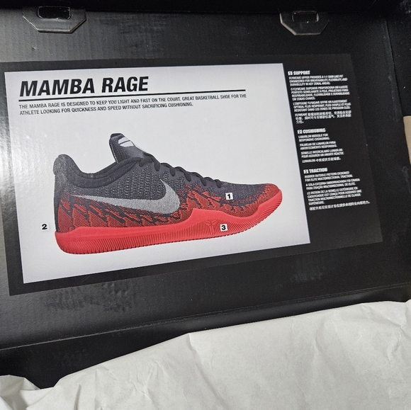 Nike Mamba Rage PRM Size 11.5 - Picture 6 of 6
